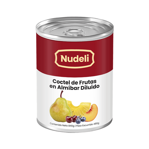 Coctel de Frutas en Almíbar