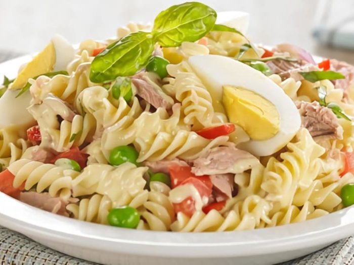 Ensalada de Pasta con Atún