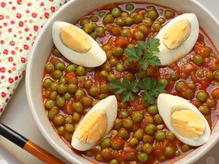 Potaje de Guisantes con Chorizo