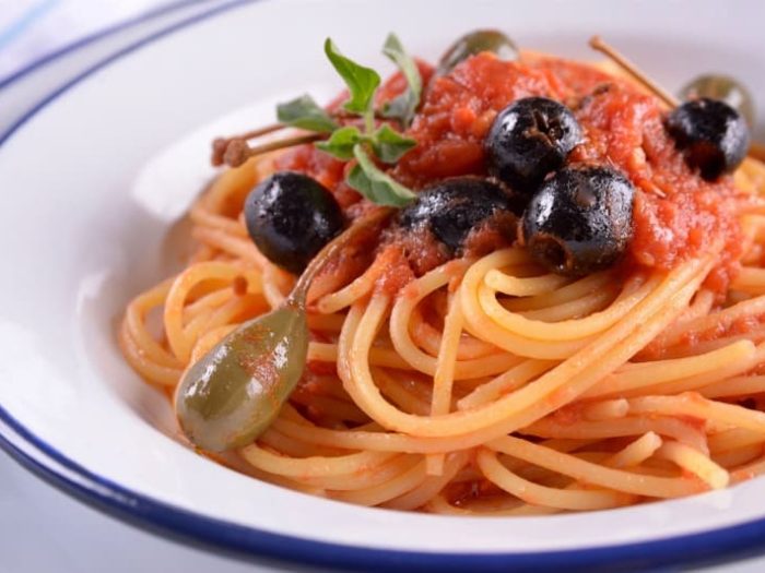 Spaghetti a la Putanesca